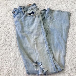 Hollister Light Wash Skater/Straight Leg Jeans